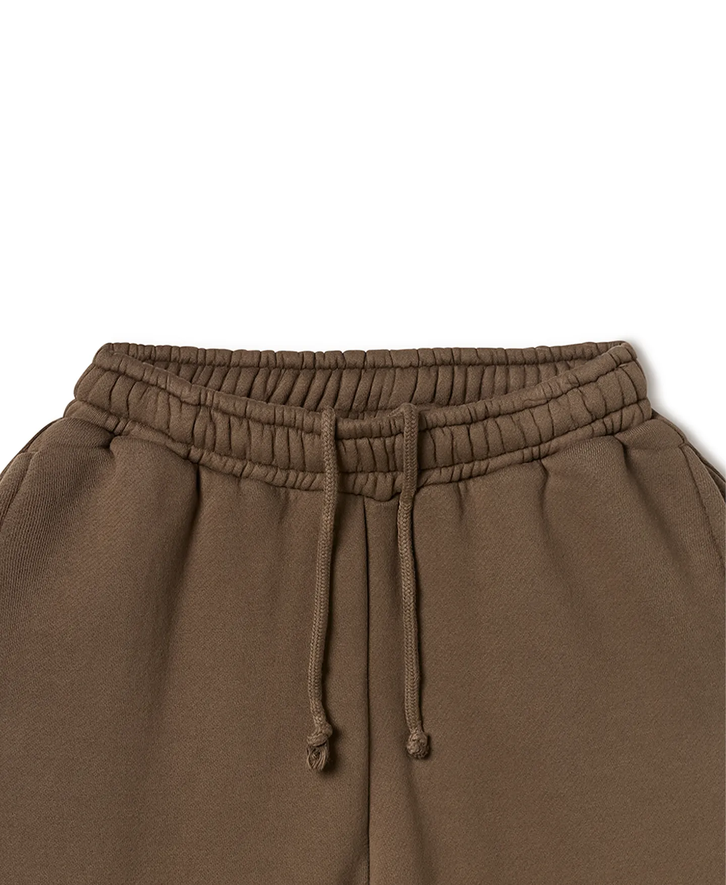 450 GSM 'Mocha Brown' Straight-leg Pants