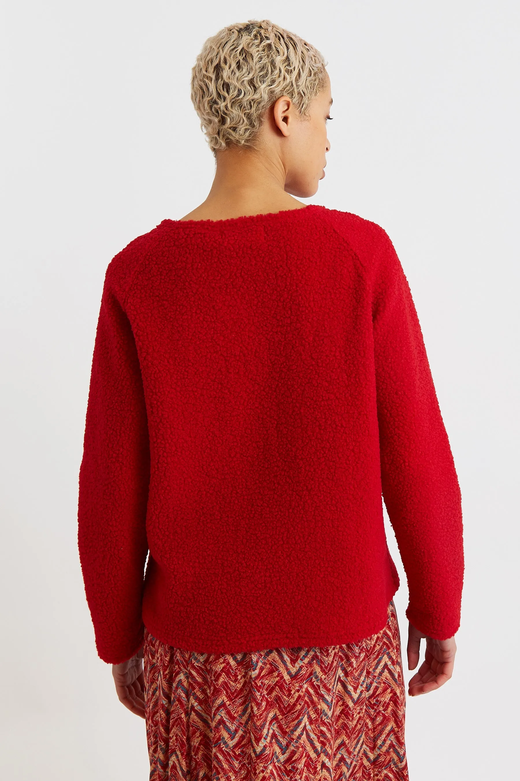 Bianca Borg Sweater Red