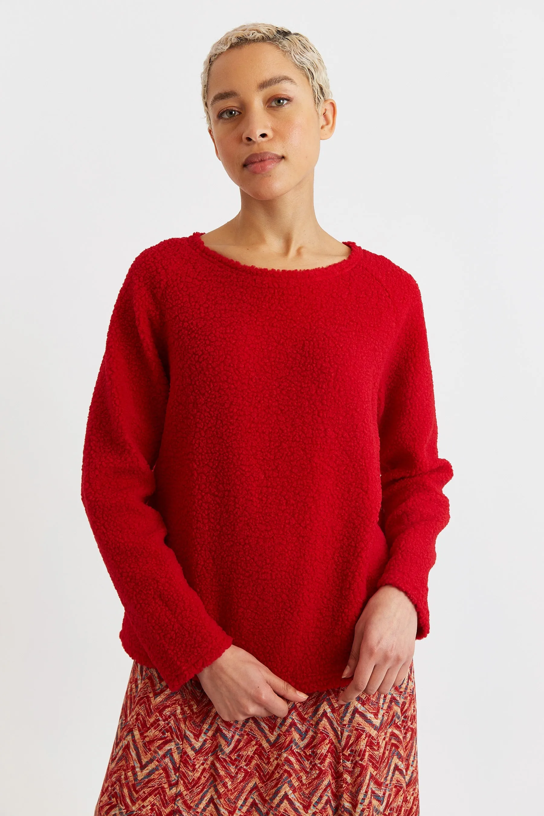 Bianca Borg Sweater Red