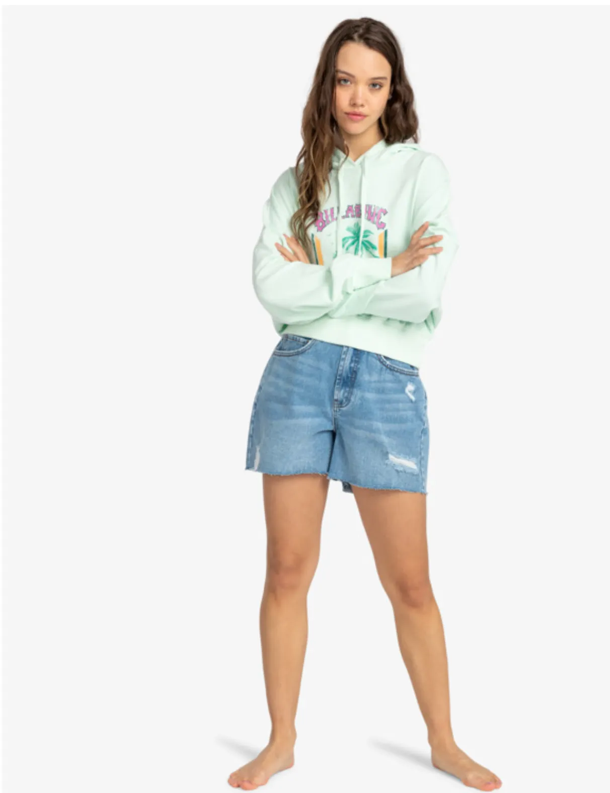 BILLABONG All Time - Long Sleeve Pullover Hoodie for Women