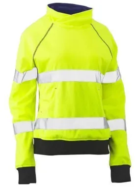 Bisley Women's Taped Hi Vis Fleece Jumper BKL6818T