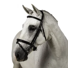 Black Snaffle Bridle 'Plain Beauty'