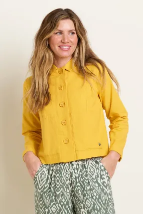 Brakeburn - Mustard Linen Casual Jacket