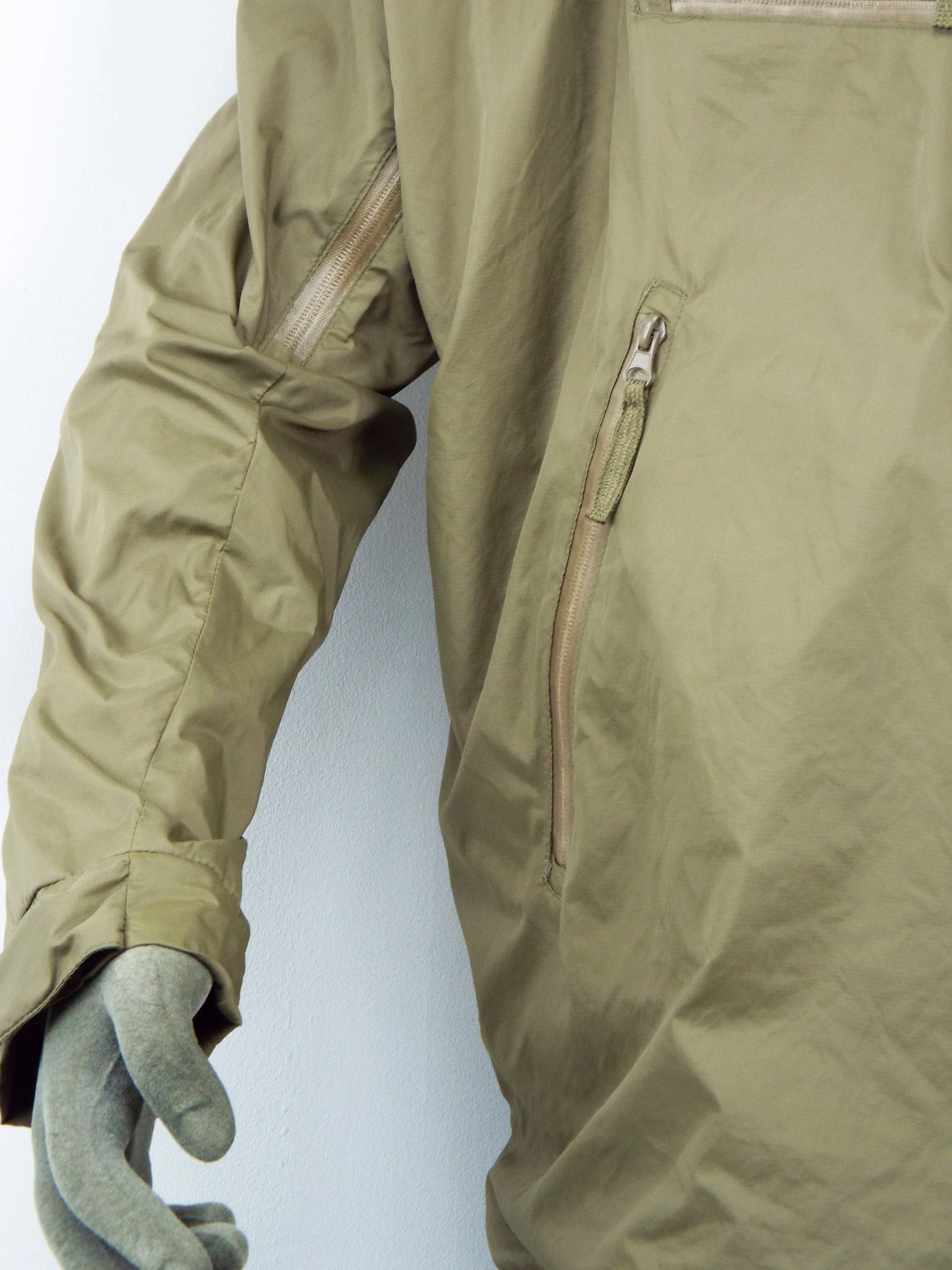 British Lightweight Thermal Smock - light olive green - DISTRESSED RANGE