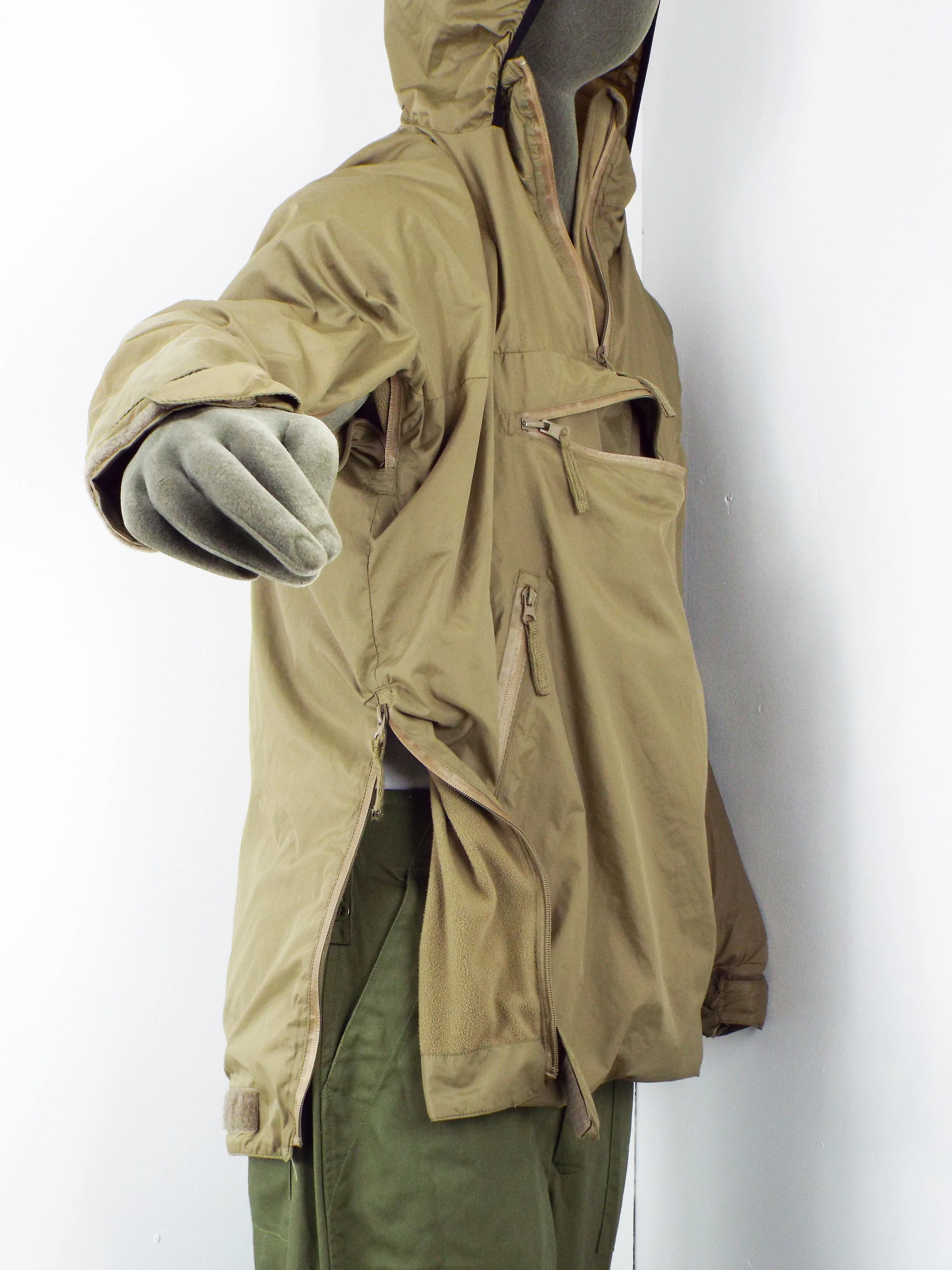 British Lightweight Thermal Smock - light olive green - DISTRESSED RANGE