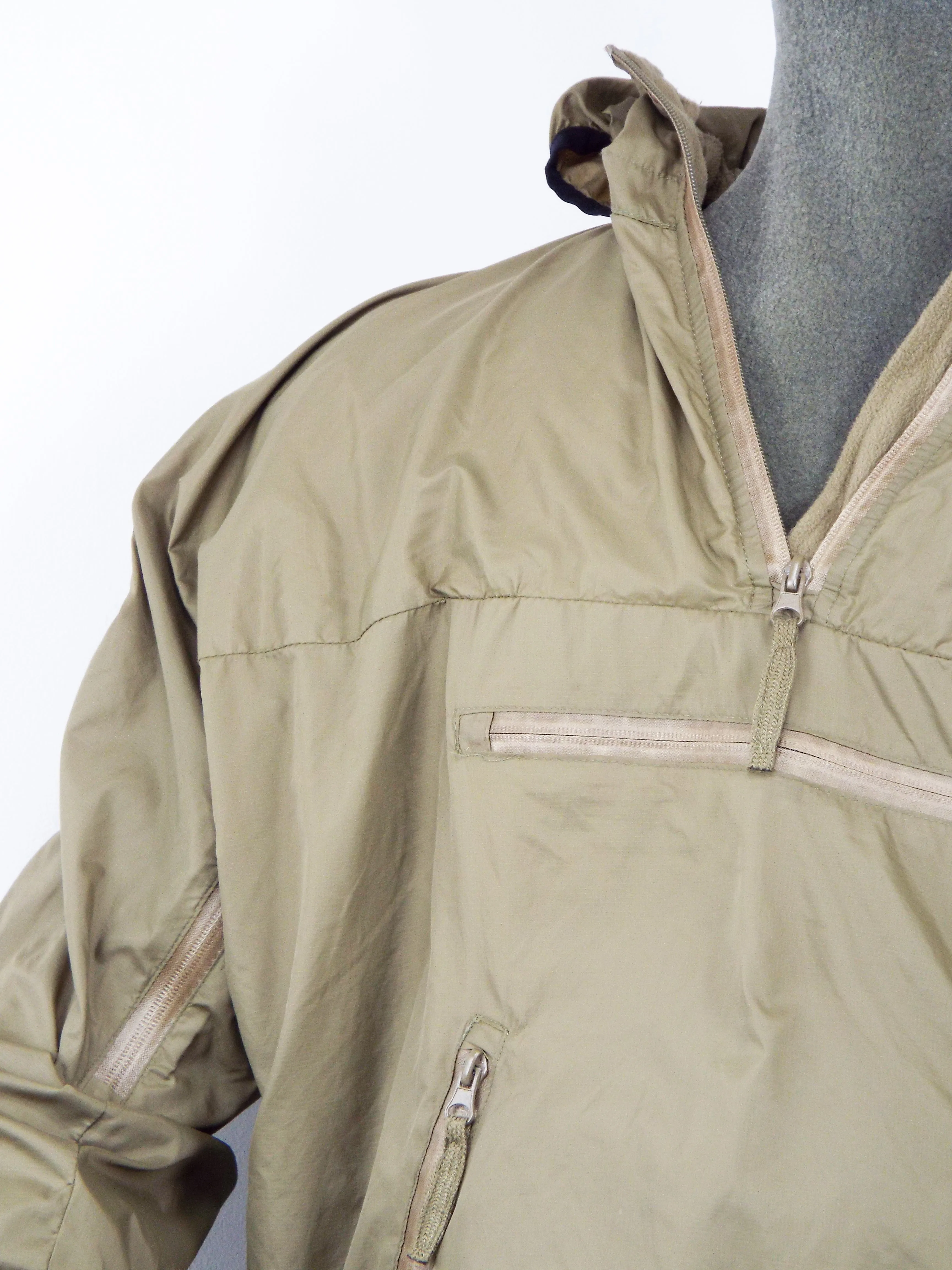 British Lightweight Thermal Smock - light olive green - DISTRESSED RANGE