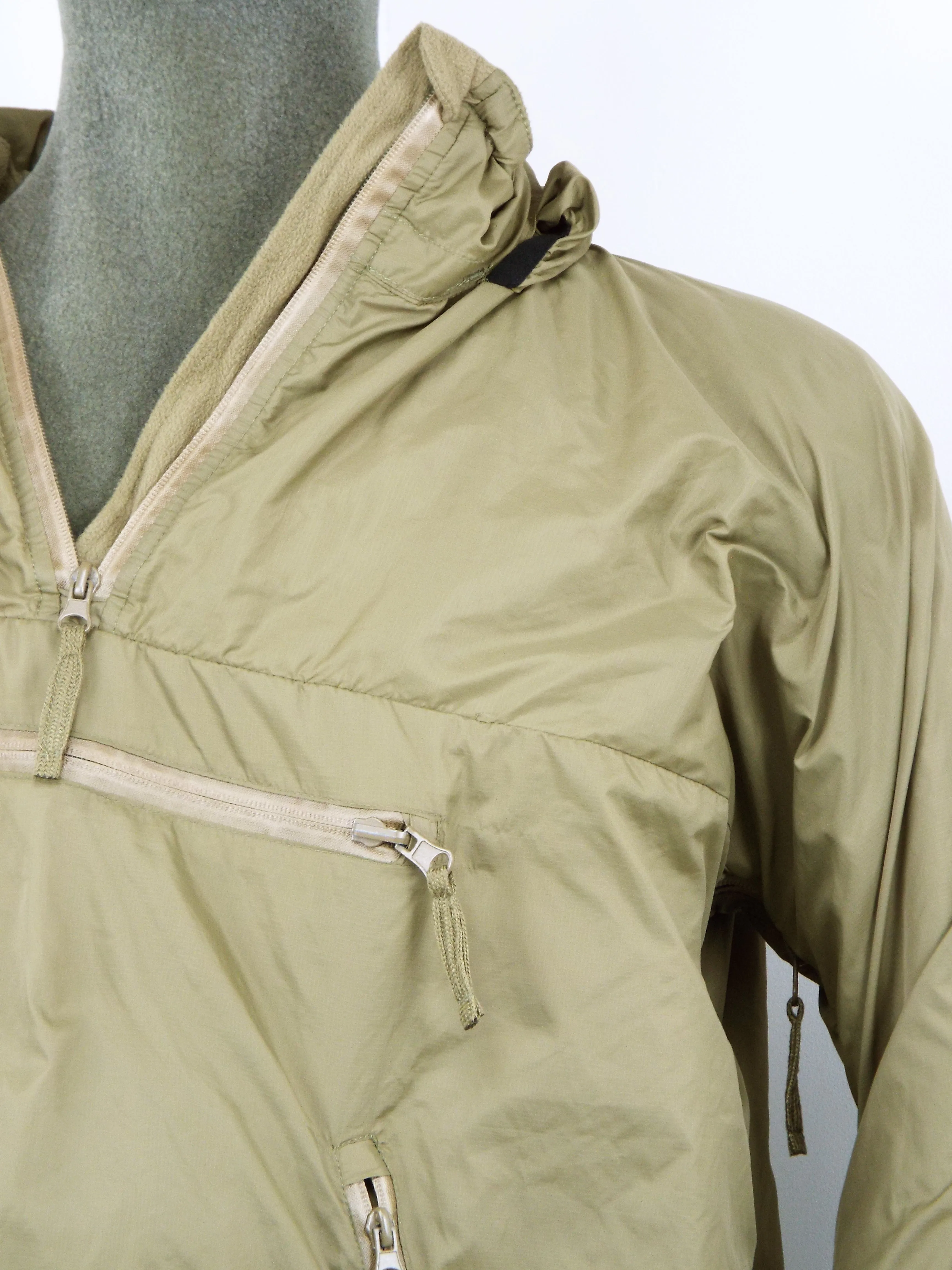 British Lightweight Thermal Smock - light olive green - DISTRESSED RANGE