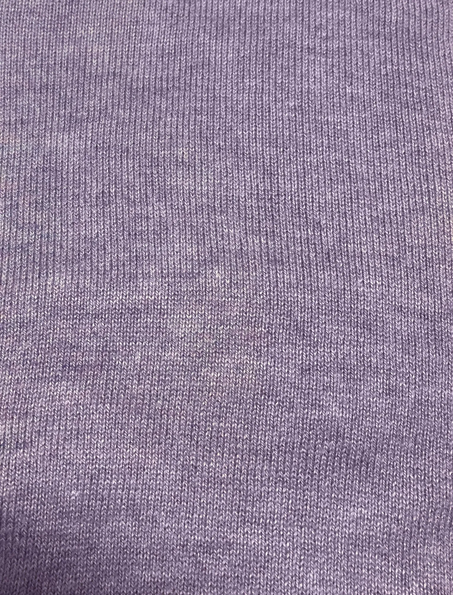 Bronze V-Neck Melange Jumper In Lilac - Kensington Eastside