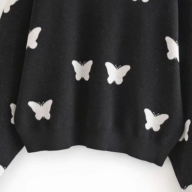 Butterfly Print Cardigan: Casual Women's Cardigan Great for all seasons, cute, smart and casual.