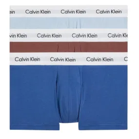 Calvin Klein Pack 3 Pack Low Rise Trunks In Multi