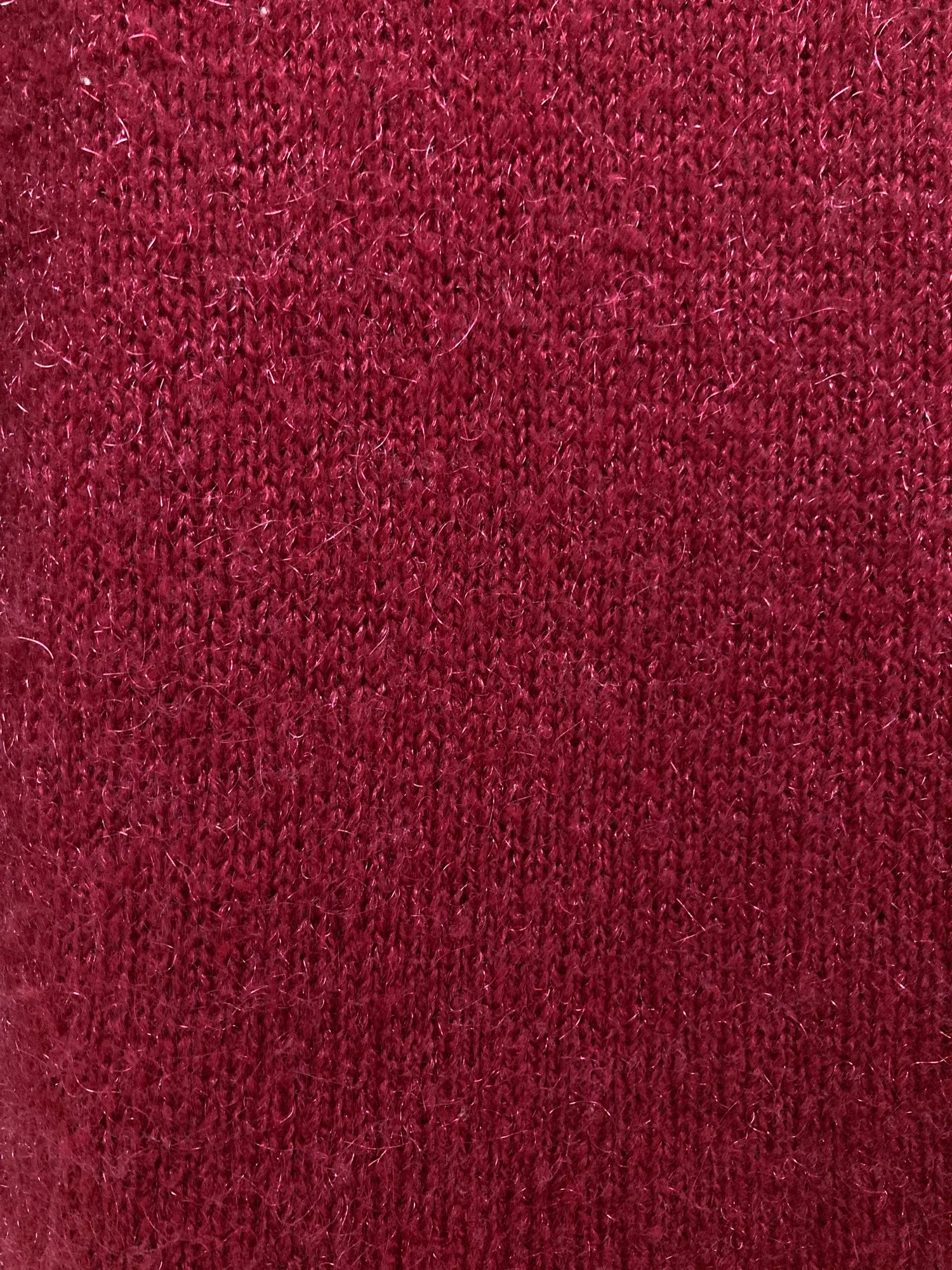 Comme des Garcons 1999 burgundy or mauve-ish wool nylon jumper