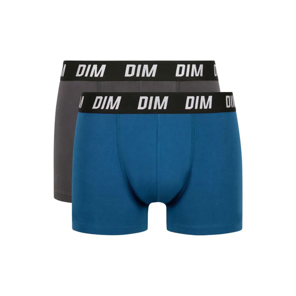 Dim Sport Parma Blue Pack Of 2 Men'S Boxers With Active Temperature Regulation