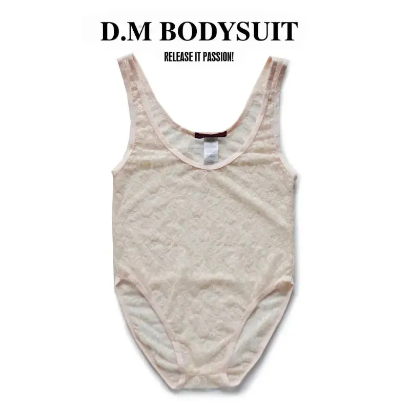 D.M bodysuit Sexy Temptation Suspenders