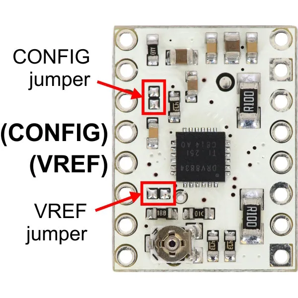 DRV8834 Low-Voltage Stepper Motor Driver Carrier