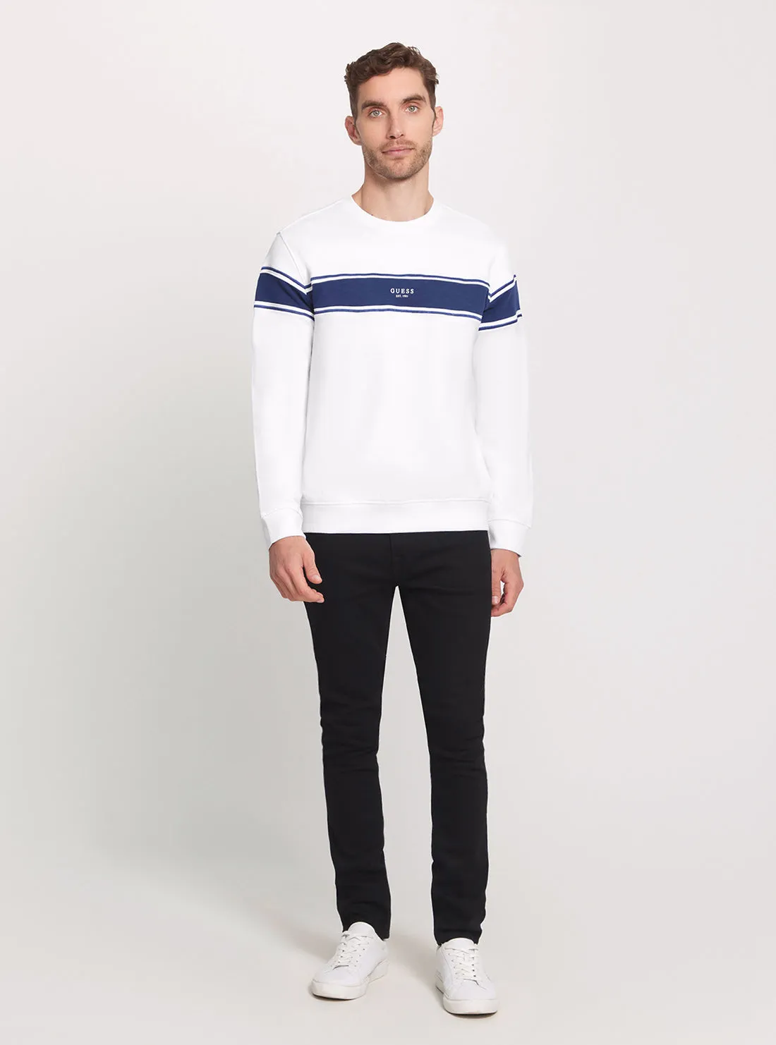 Eco Inserted Stripe Jumper