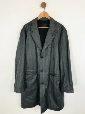 Ermenegildo Zegna Men's Smart Overcoat Coat | XXL | Grey