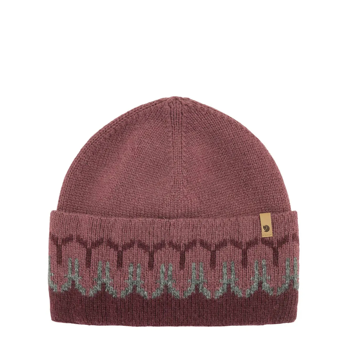 Fjallraven Path Knit Beanie Dark Garnet / Mesa Purple