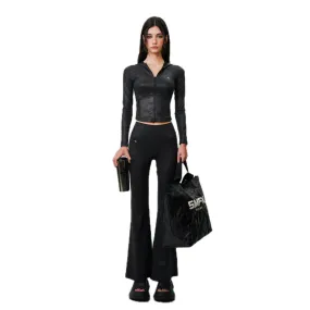 FUTURE Wave Body Shaping Flared Pants Lightning Black