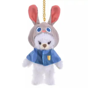 JDS- UniBearsity Plush Keychain Costume Poncho x Judy Hopps