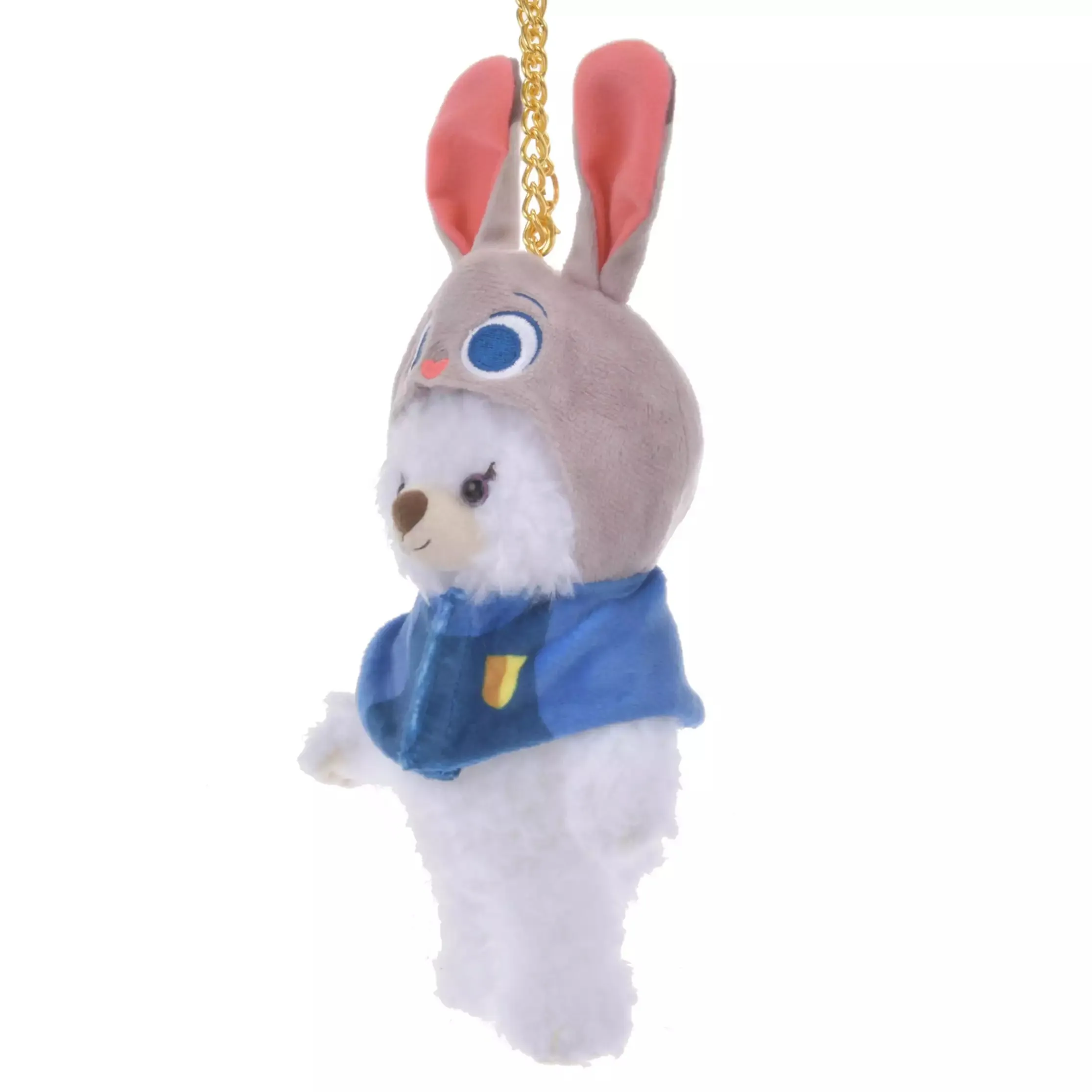 JDS- UniBearsity Plush Keychain Costume Poncho x Judy Hopps