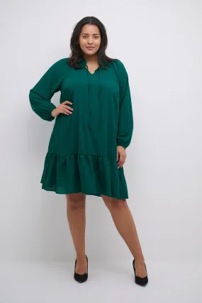 Kaffe Curve Dory Dress in Green