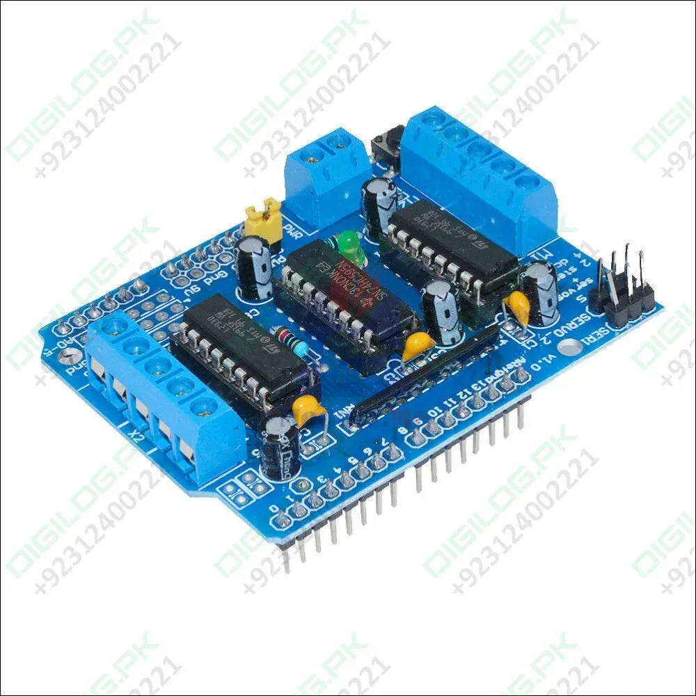 L293 L293d Motor Driver Module Arduino Motor Driver Shield In Pakistan