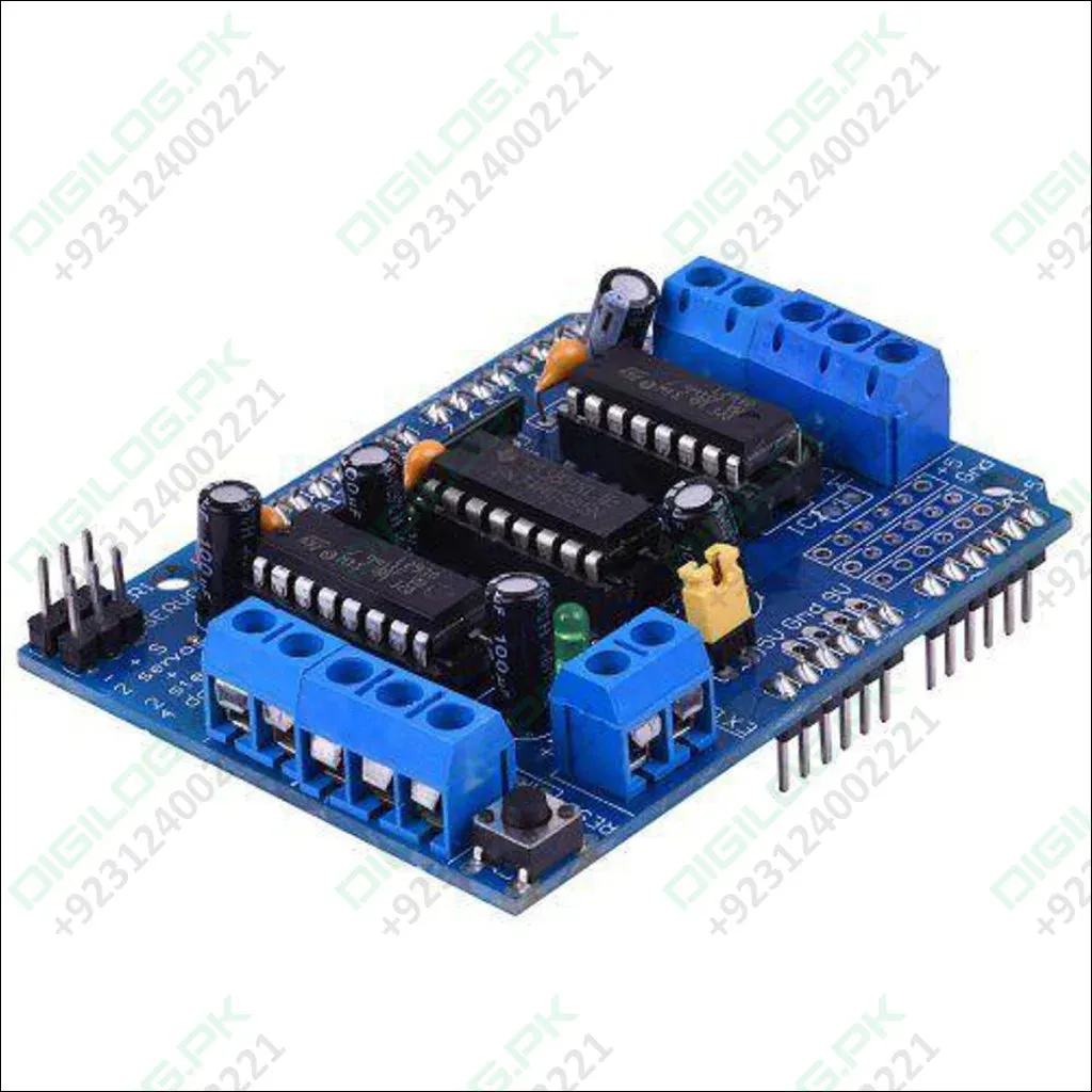 L293 L293d Motor Driver Module Arduino Motor Driver Shield In Pakistan