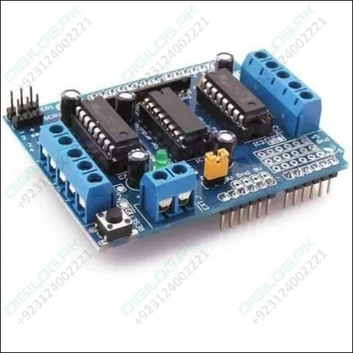 L293 L293d Motor Driver Module Arduino Motor Driver Shield In Pakistan