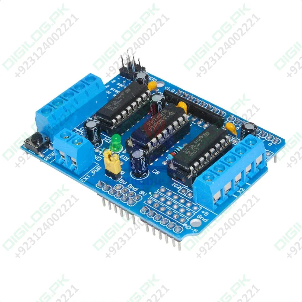 L293 L293d Motor Driver Module Arduino Motor Driver Shield In Pakistan