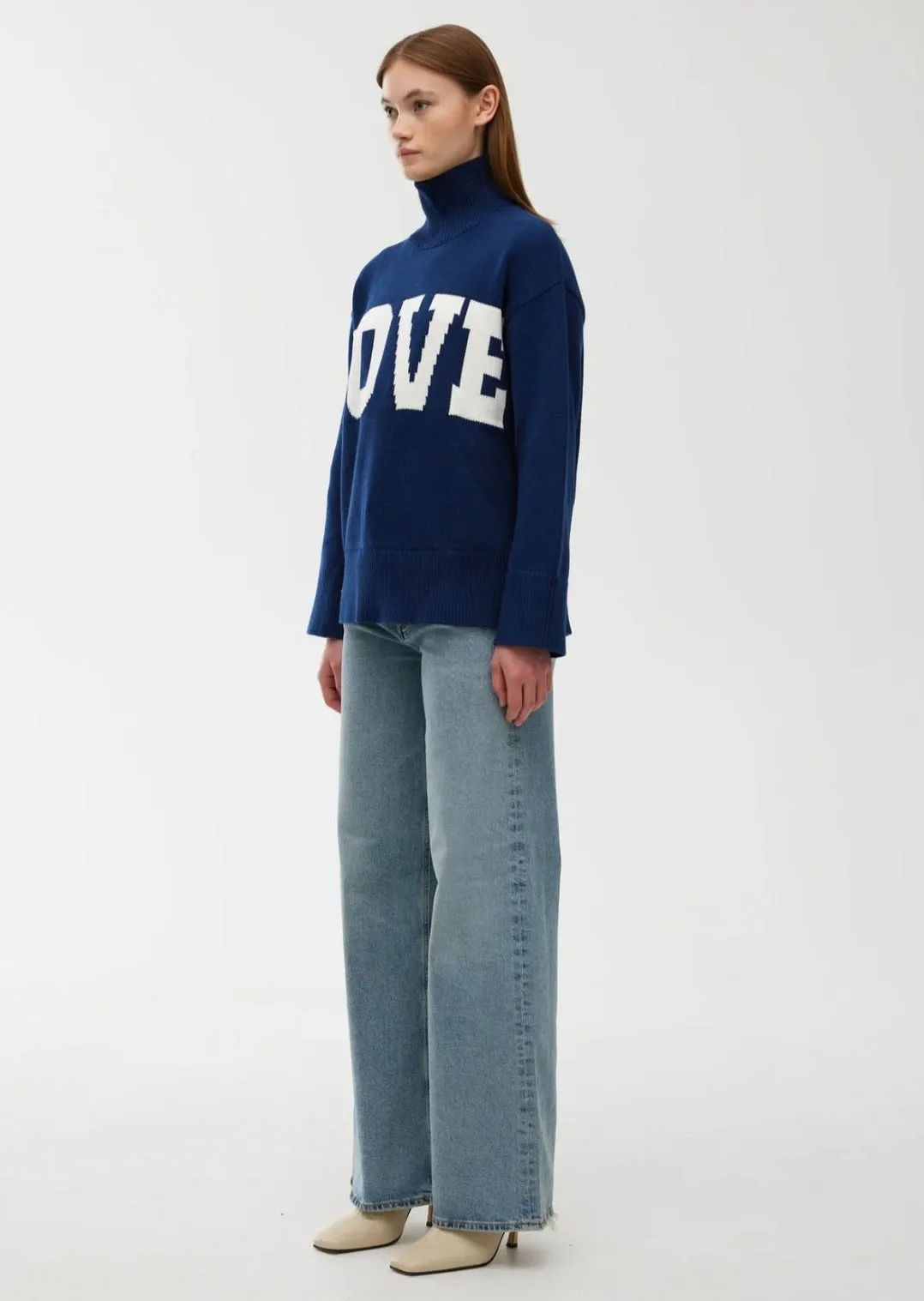 Love Me Jumper Navy