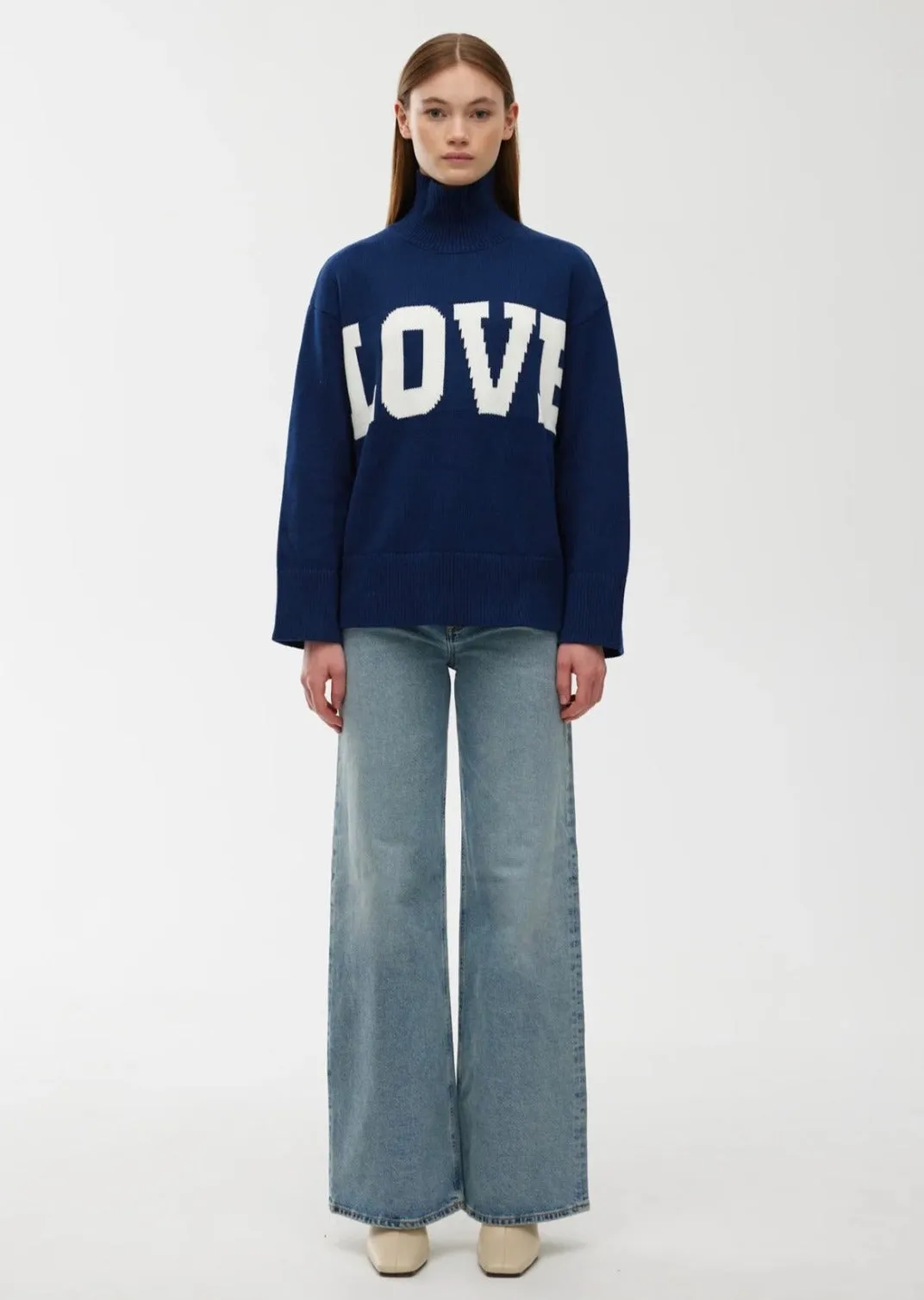 Love Me Jumper Navy