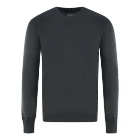 Lyle & Scott Black Golf V-Neck Sweater