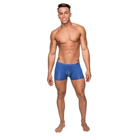 Male Power Seamless Sleek Short with Sheer Pouch