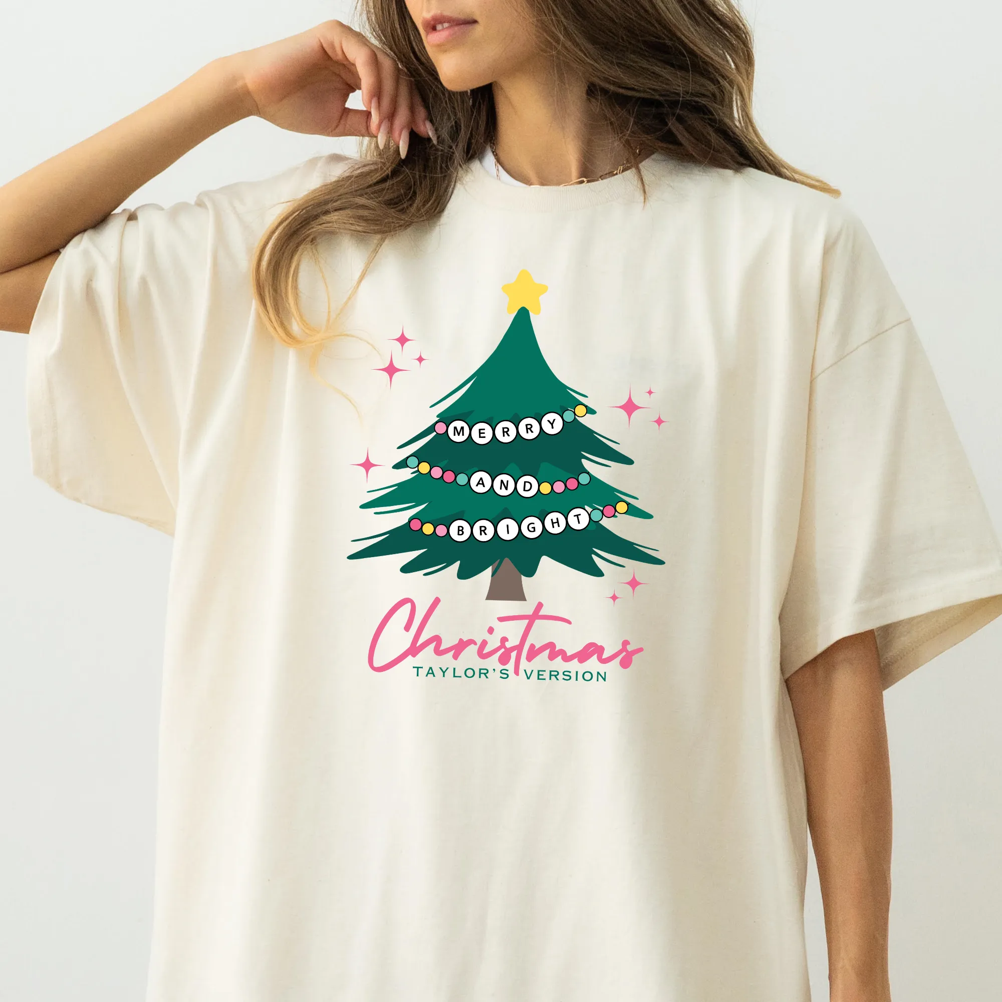 Merry & Bright Christmas Swift Shirt