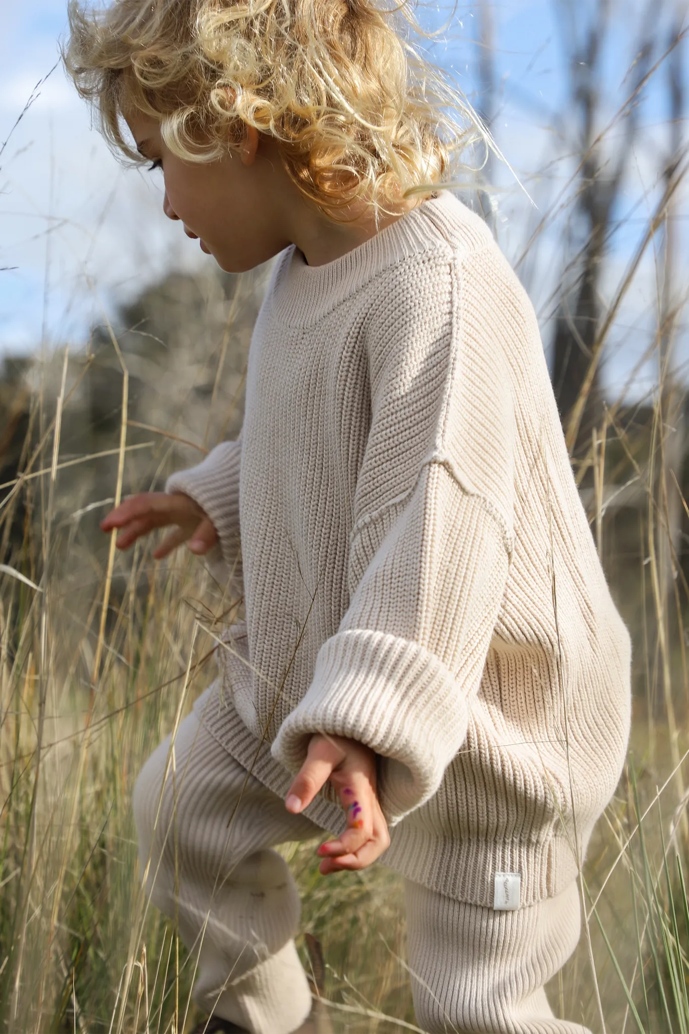 Mini Seam Knit Jumper