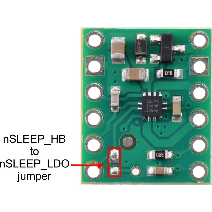 MP6550 Single Brushed DC Motor Driver Carrier