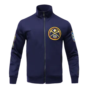 NBA DENVER NUGGETS CLASSIC MEN'S TRACK JACKET (MIDNIGHT NAVY)