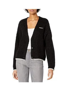 Obey Loeb Cardigan Black 251010051