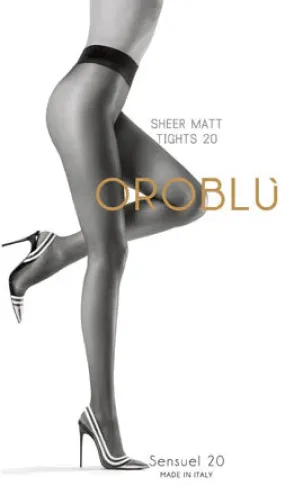 Oroblu Sensual 20 Denier Sheer Matte Opaque Tights