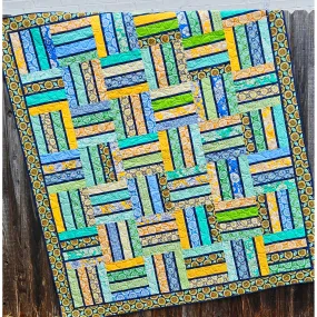 Pinstriped Quilt CCQ-083e - Downloadable Pattern