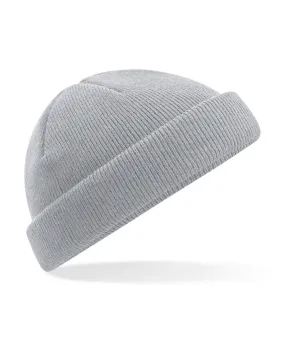 Recycled mini fisherman beanie | Light Grey