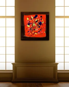 Red Spring  (Print on Canvas)