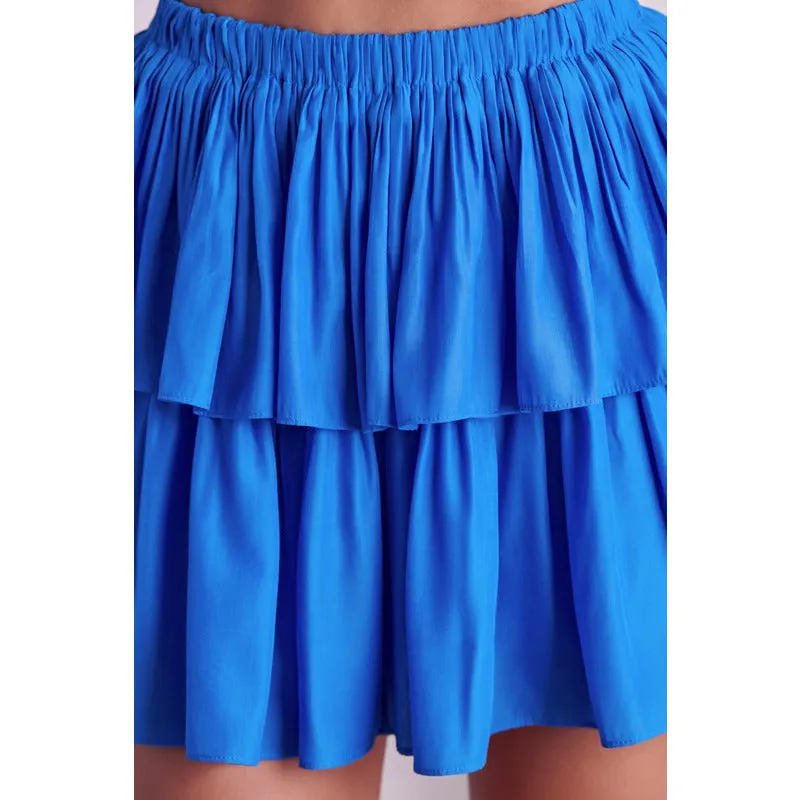 Ruffle Layer Skort