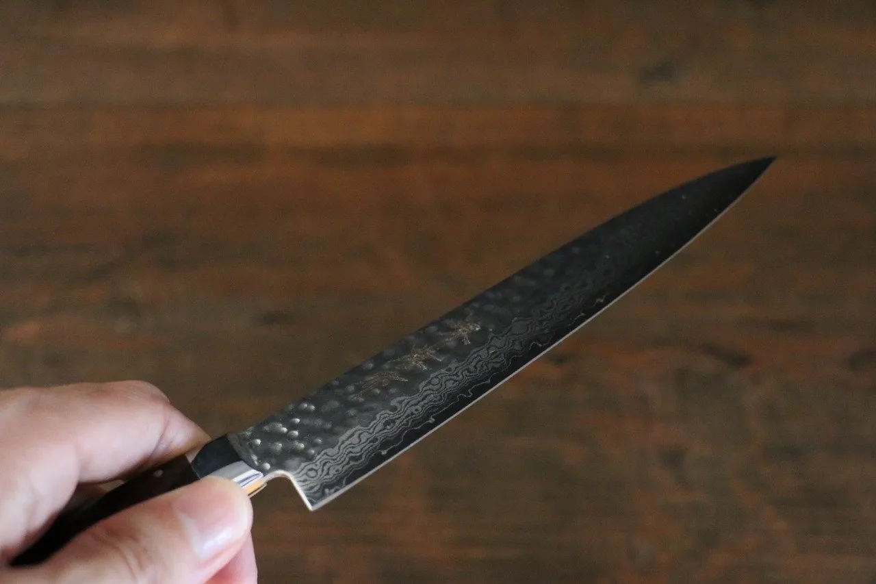 Sakai Takayuki VG10 17 Layer Damascus Petty-Utility 135mm Desert Ironwood Handle