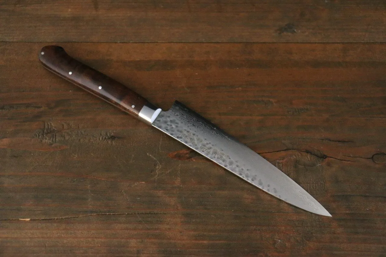 Sakai Takayuki VG10 17 Layer Damascus Petty-Utility 135mm Desert Ironwood Handle