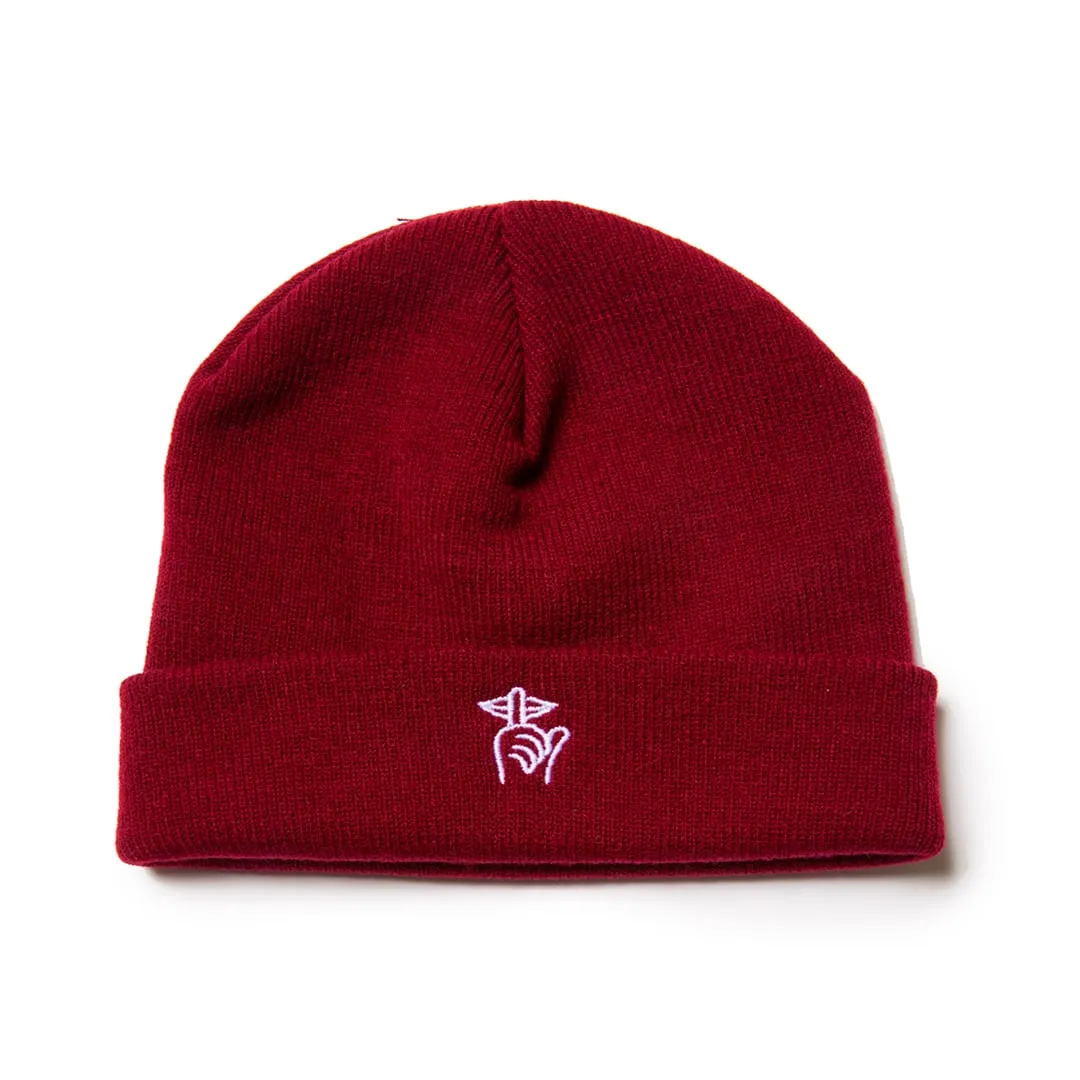 Shhh Beanie - Cardinal