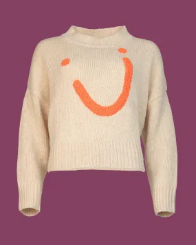 Smile Jumper - Natural and Fluro