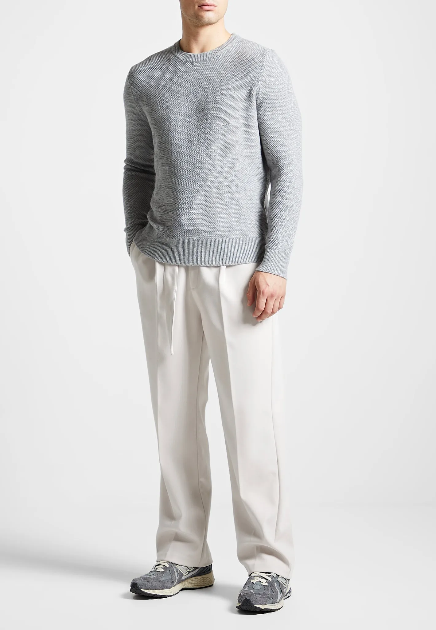 Éternel Textured Jumper - Grey