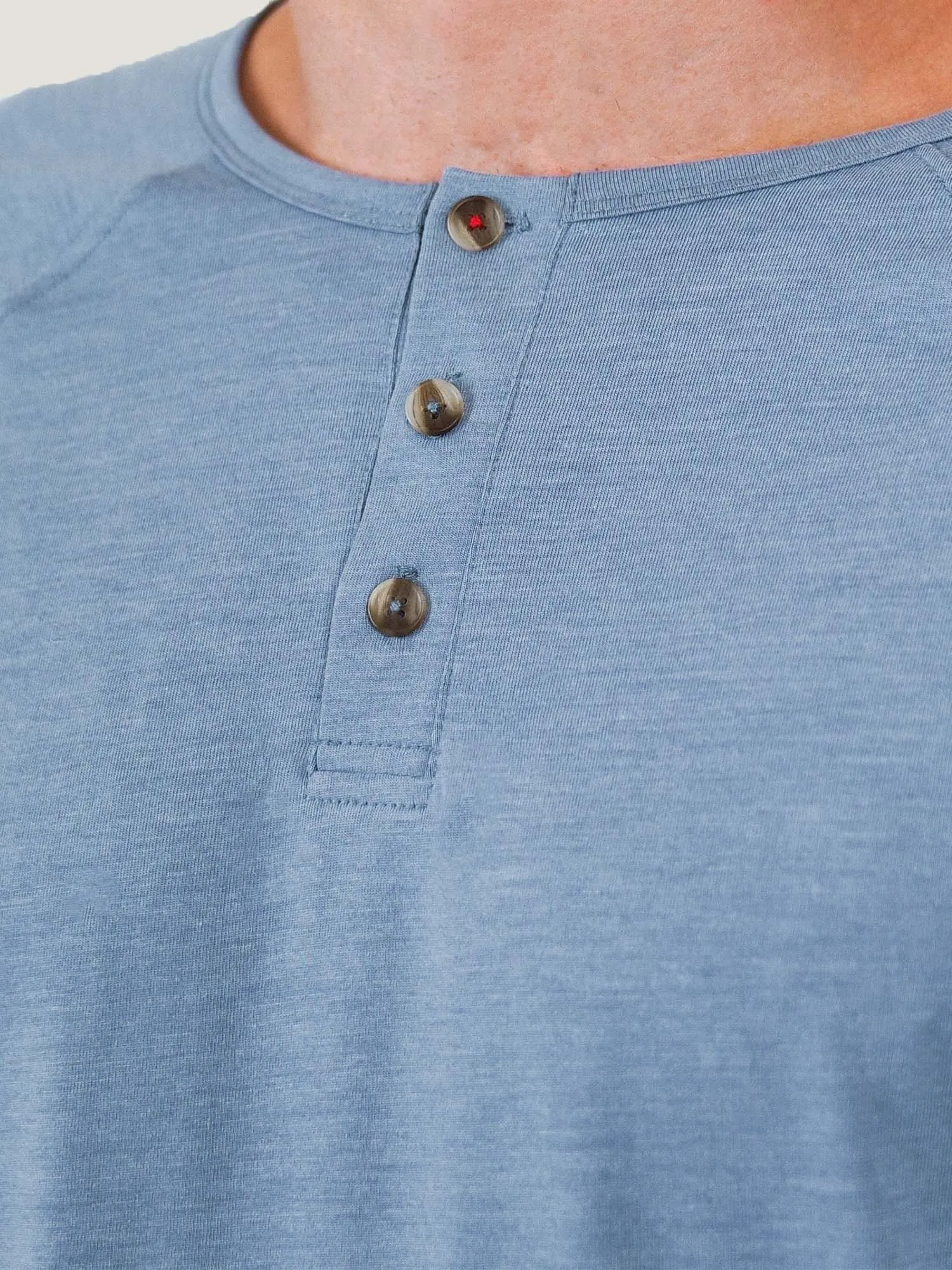 Wedgewood Slim Fit Long Sleeve Henley FINAL SALE