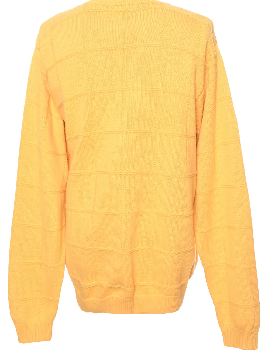 Yellow Izod Jumper - L